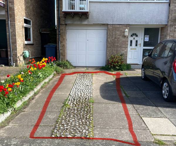 Parking on Rookery Court, SL7