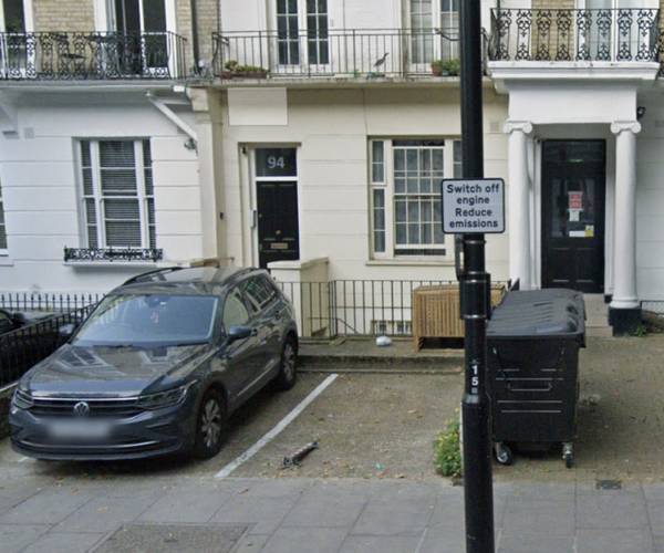 Parking on Inverness Terrace, W2