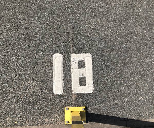 Parking on Pel Crescent, B68