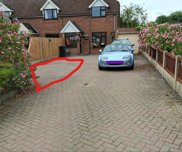 Private drive for rent in Great Bentley village