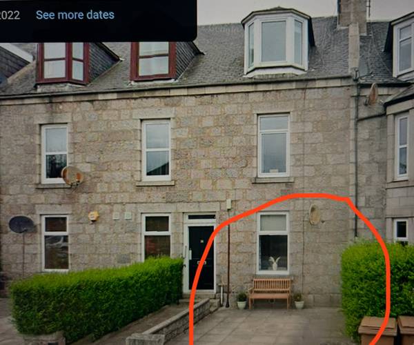Parking on Holburn Road, AB10