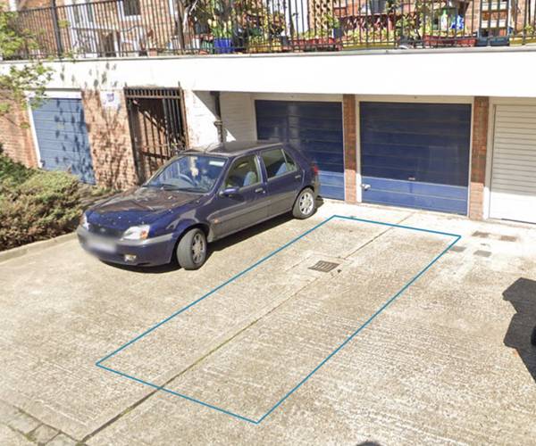 Parking on Mary Ann Gardens, SE8
