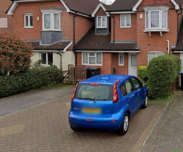 Parking on Marl Field Close, KT4