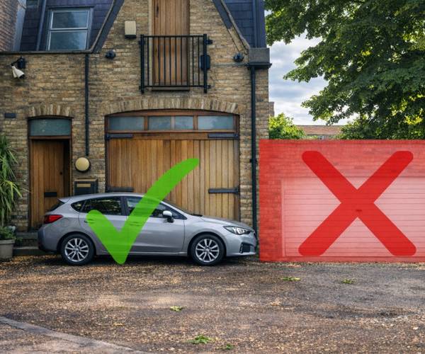 Parking on Canning Cross, SE5