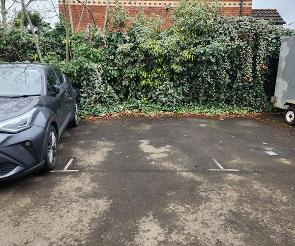 Parking on Whitsand Road, M22
