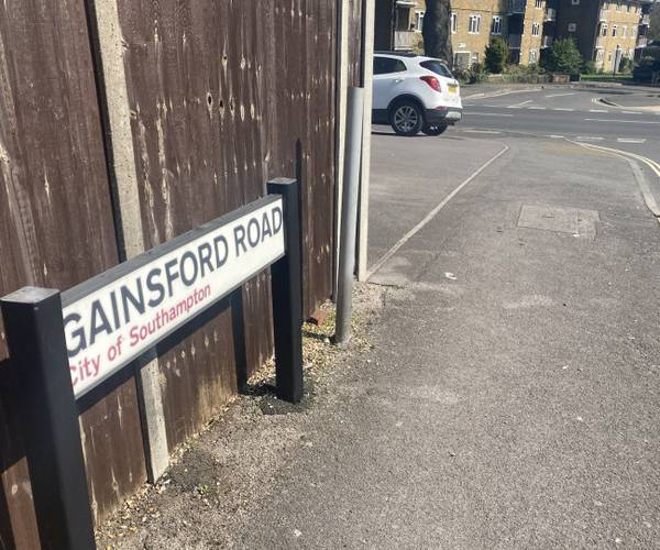 Parking on Gainsford Road, SO19