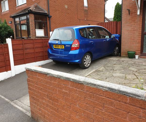 Parking on Richard Burch Street, BL9