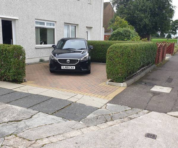 Parking on Cunninghame Road, KA9