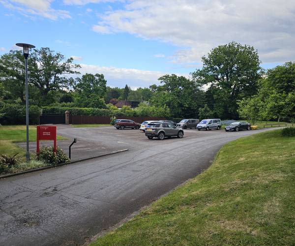 Parking on Wells Lane, SL5