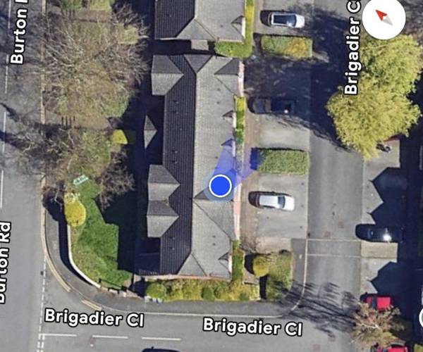 Parking on Burton Road, M20