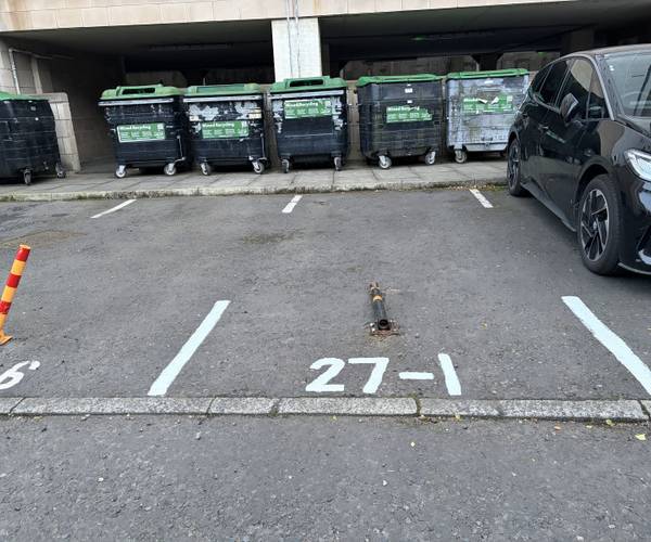 Parking on Fettes Row, EH3