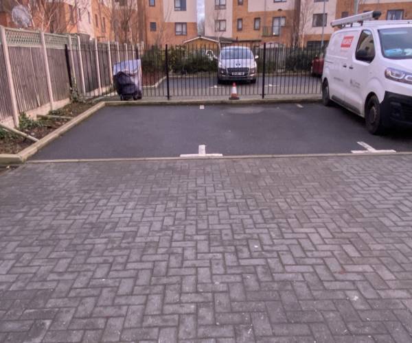 Parking on Langham Way, MK6