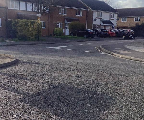 Parking on Trevithick Close, TW14