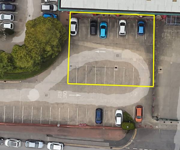 Crown Point Shopping Car Park