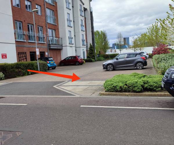 Parking on Worsdell Drive, NE8