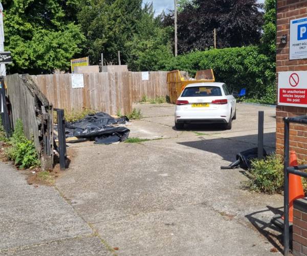 Parking on Broomfield Road, CM1