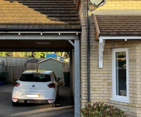 Parking on Welchman Court, MK3