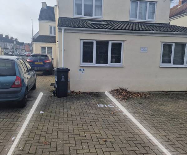 Parking on County Road, SN1
