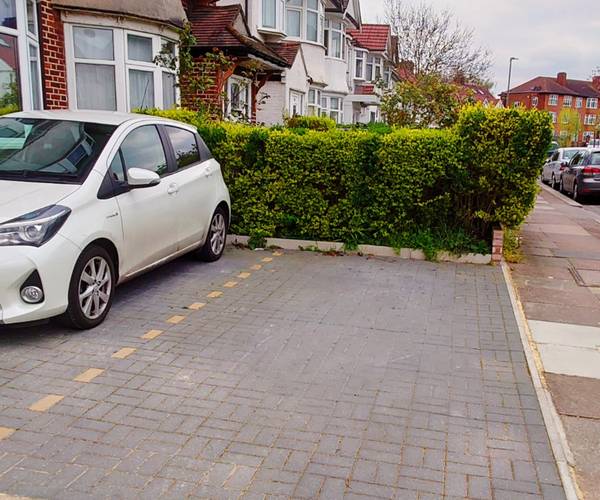 Parking on Brook Avenue, HA8