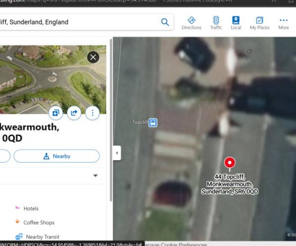 Parking on Topcliff, SR6