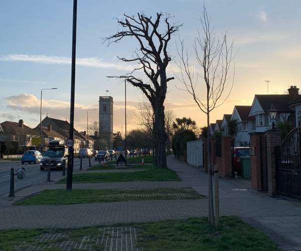 Parking on Chertsey Road, TW1
