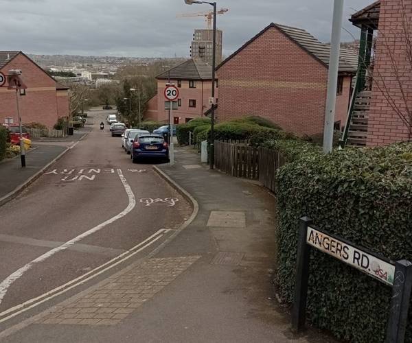 Parking on Angers Road, BS4