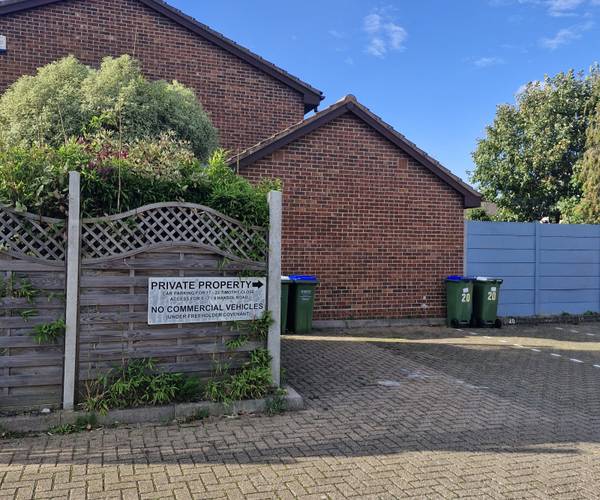Parking on Timothy Close, DA6