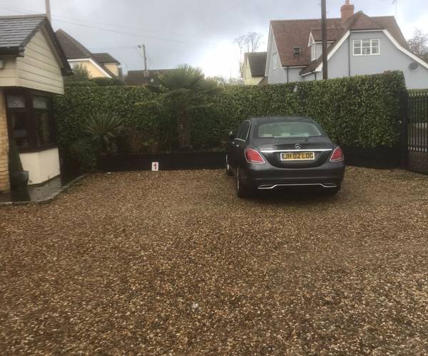 Parking on Bush End, CM22