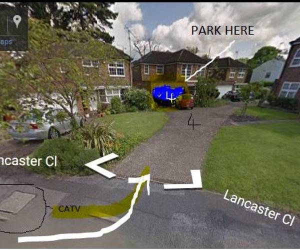 Parking on Lancaster Close, RG1
