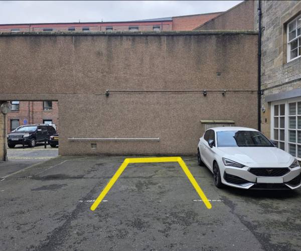 Parking on Maritime Lane, EH6