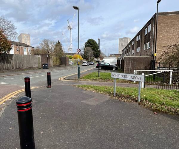 Parking on Sherborne Grove, B1