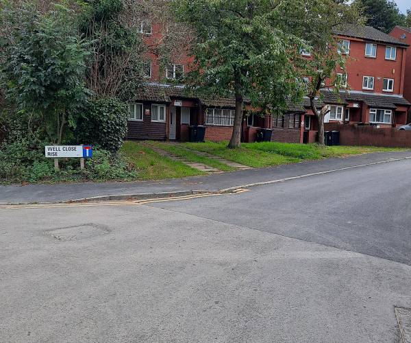 Parking on Well Close Rise, LS7