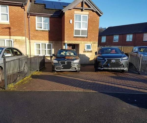 Parking on Maple Crescent, PR1