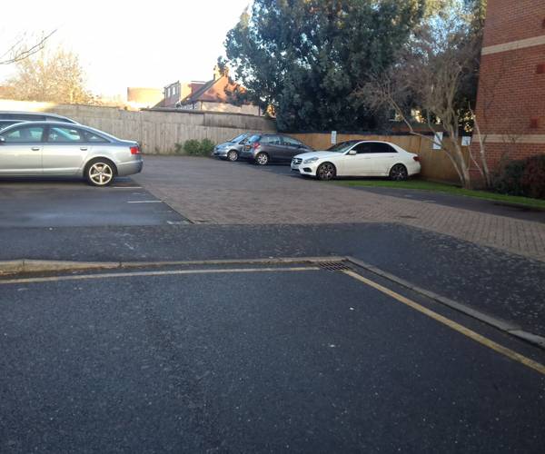 Parking on Perkin Close, TW3