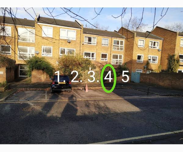 Parking on Garrick Close, SW18