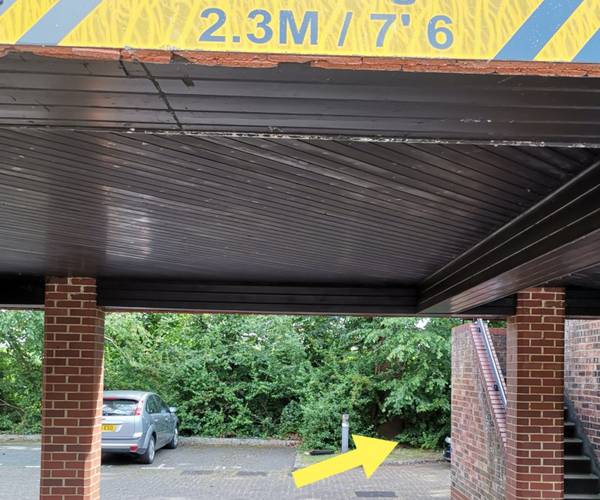 Parking on Waterside Court, GU51