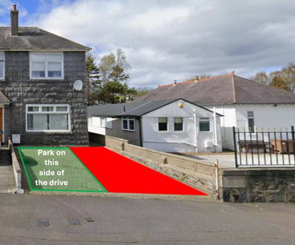 Parking on Orchard Road, AB24