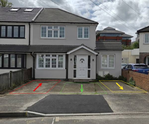 Parking on Doghurst Avenue, UB3