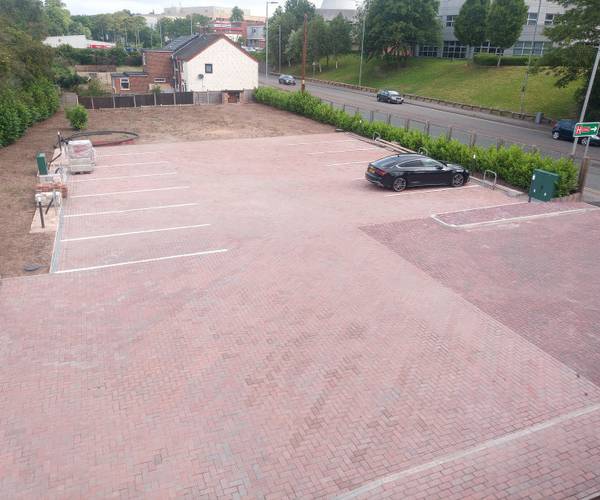 Parking on Newcastle Road, ST4