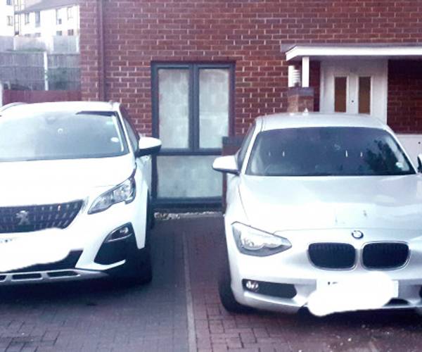 Parking on Dennett Close, NG3