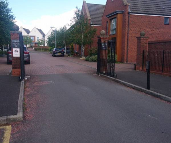 Parking on Bartley Wilson Way, CF11