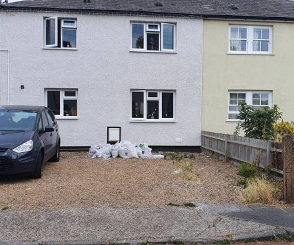 Parking on Clayton Crescent, TW8