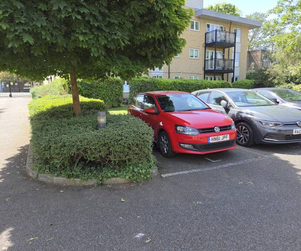Parking space on Rodenhurst Road, SW4