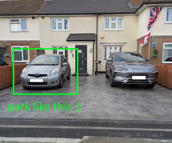 Parking on North Road, UB7