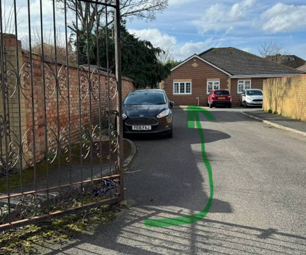 Parking on Gardner Place, TW14