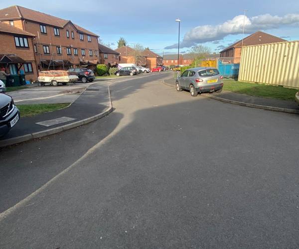 Parking on Achal Close, CV6