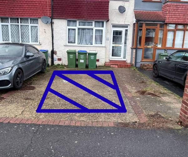 Parking on Fendyke Road, DA17