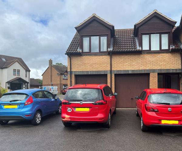 Parking on Joules Court, MK5