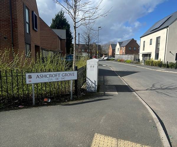 Parking on Ashcroft Grove, B20