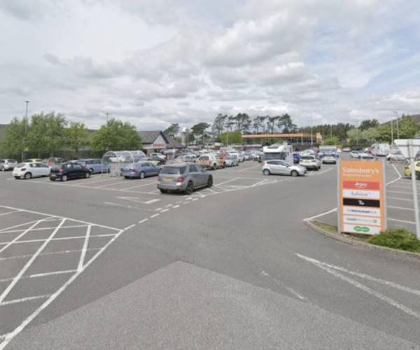 Sainsburys Bridgend Car Park